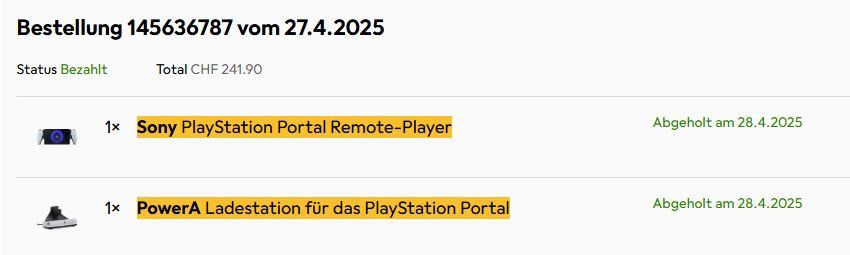Sony Controller: Sony PlayStation Portal – Gebraucht aus Basel von LESAB1977 1