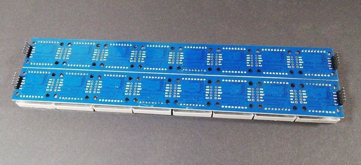MAX7219 Dot Matrix Display Module 2x8 - ROT (Neu und originalverpackt ...