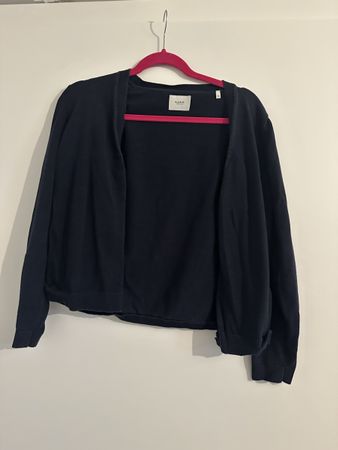 Globus Strickjacke, Gr. S, Dunkelblau - Kuschelig warm!