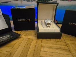 Certina DS Podium Chronograph – Full Set mit Beleg