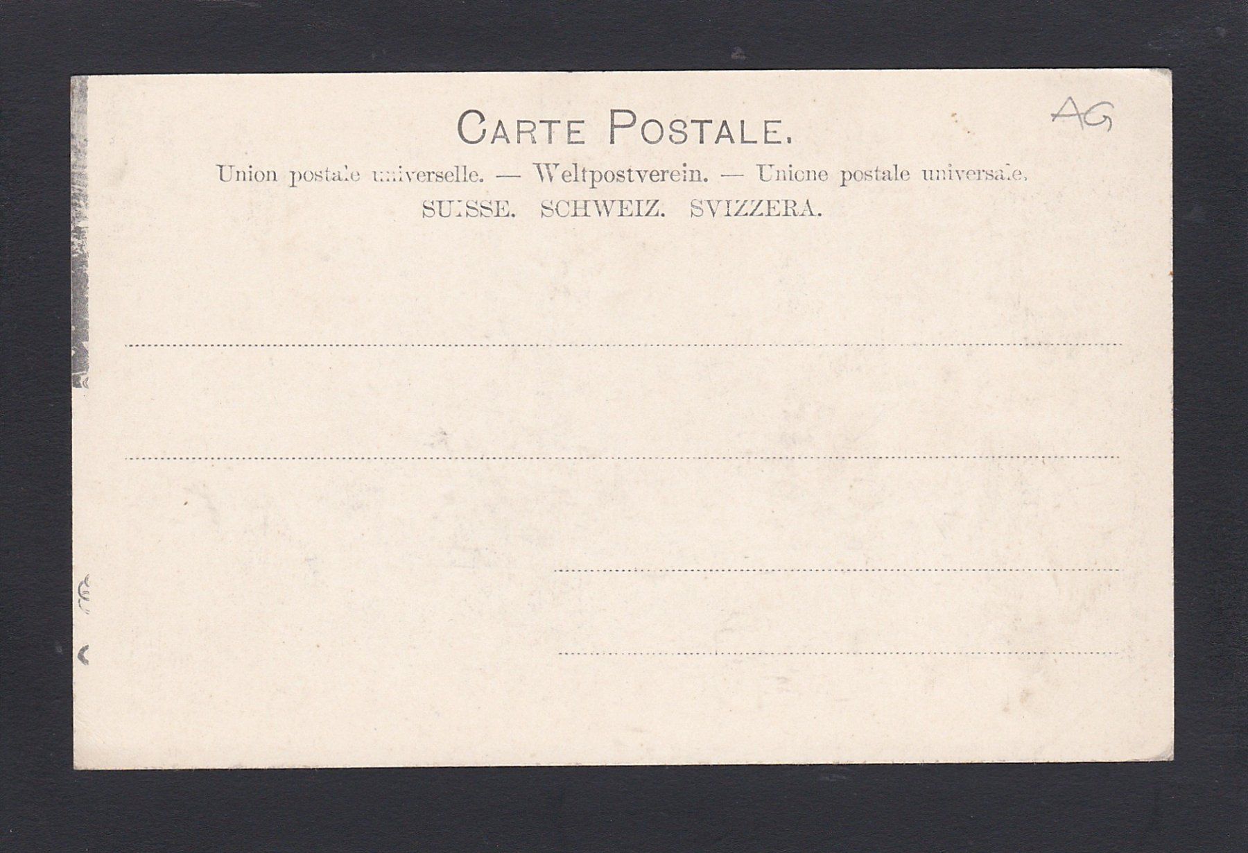 Cartoline postali: DÖTTINGEN / Beznau, um 1900 – Usato da Reiden venduto da cinfis 1
