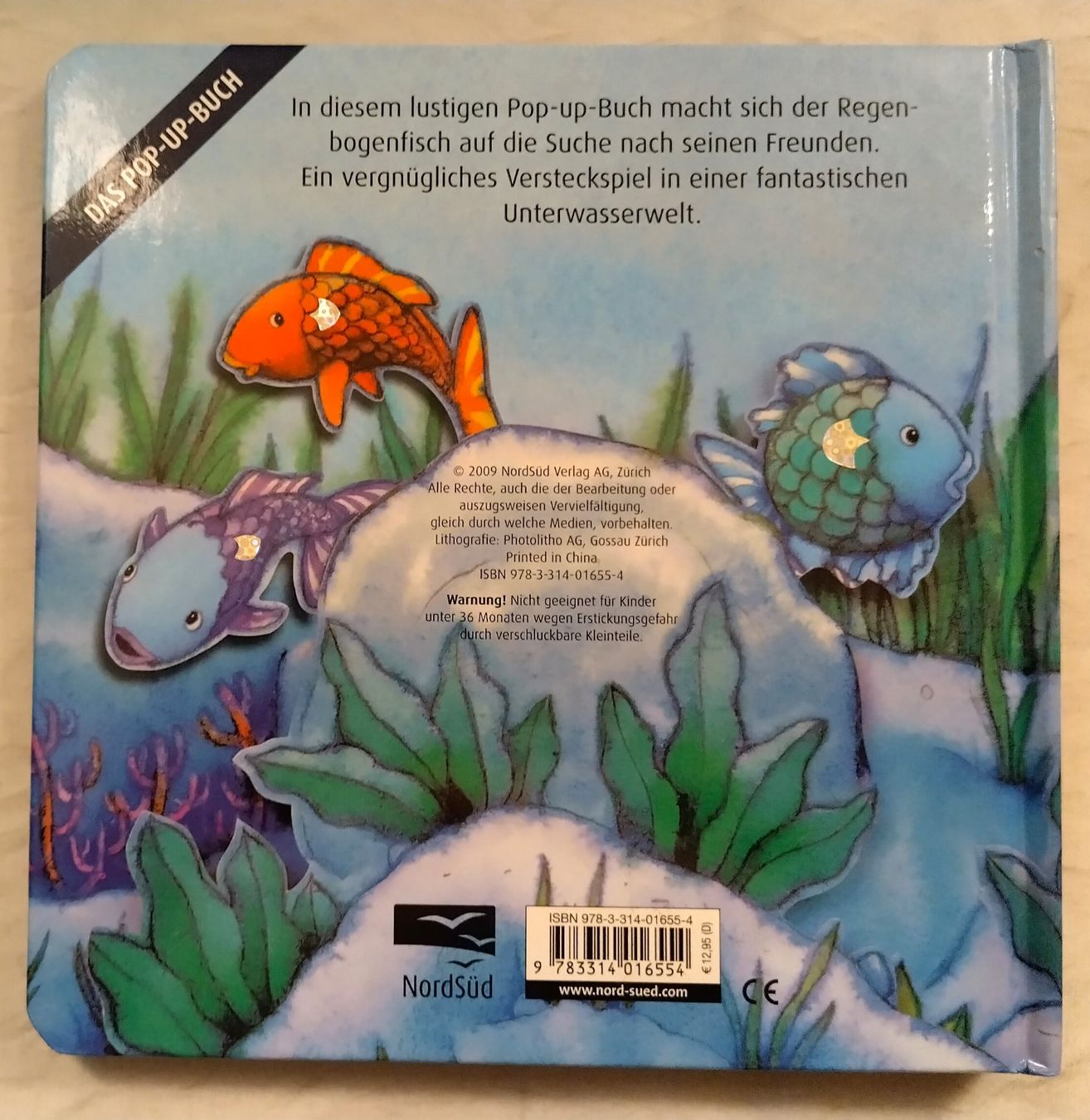 Bücher: Pop-Up Buch - Der Regenbogenfisch und seine Freunde – Gebraucht aus Bellach von JingleJerry 6