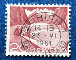 Nr.301A  mit Stempel Stausee 1949   