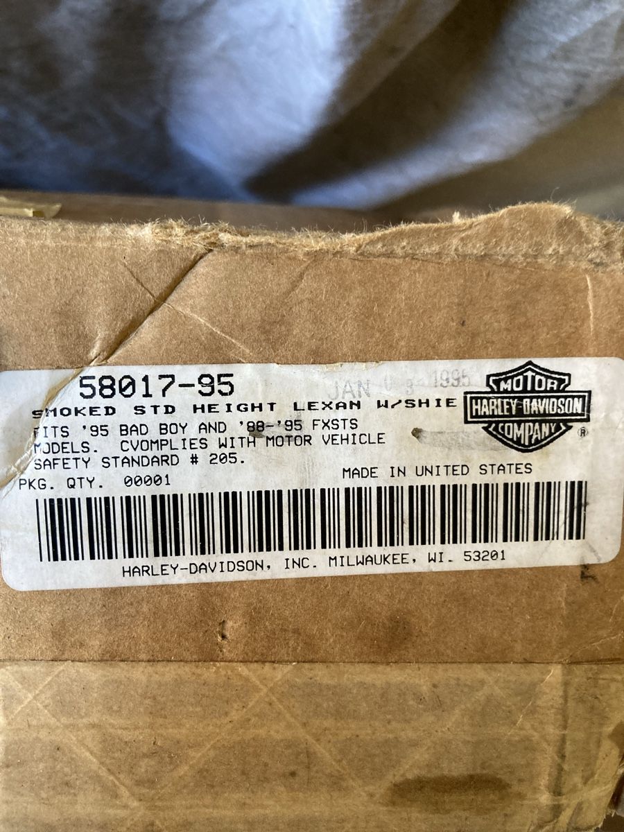 Harley-Davidson Tutti i ricambio per moto: Harley Davidson Windschild 58017-95 – Nuovo (secondo la descrizione) da Schötz venduto da Harley35 8