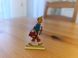 Figurine Tintin en relief diecast dans Vol 714 pour Sydney