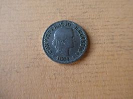 Schweiz 1904, 5 Rappen