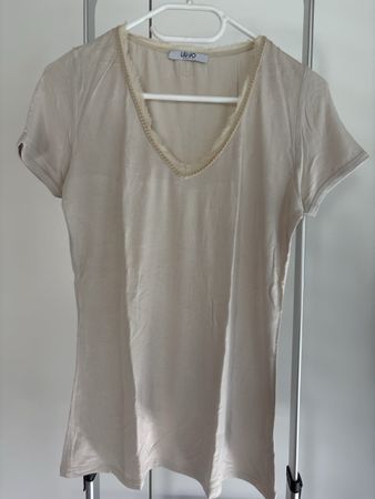 T-shirt Liu Jo femme beige, état neuf