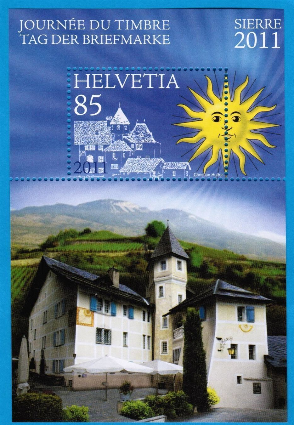 Alle Briefmarken: 5 Stück   Sierre 2011   Tag der Briefmarke    postfrisch – Neu (gemäss Beschreibung) aus Mellingen von Ginger