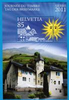 5 Stück   Sierre 2011   Tag der Briefmarke    postfrisch