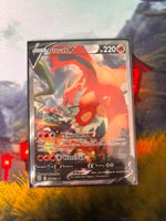 Glurak V Pokémon Karte 154/172 gute Zustand
