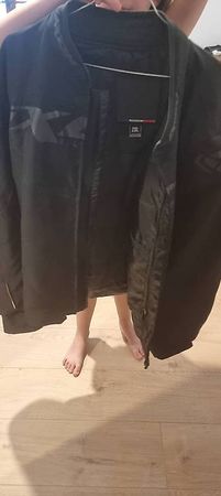 Manteau moto femme