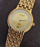 RAYMOND WEIL GENEVE 18k Vergoldet mit Diamanten Damenuhr