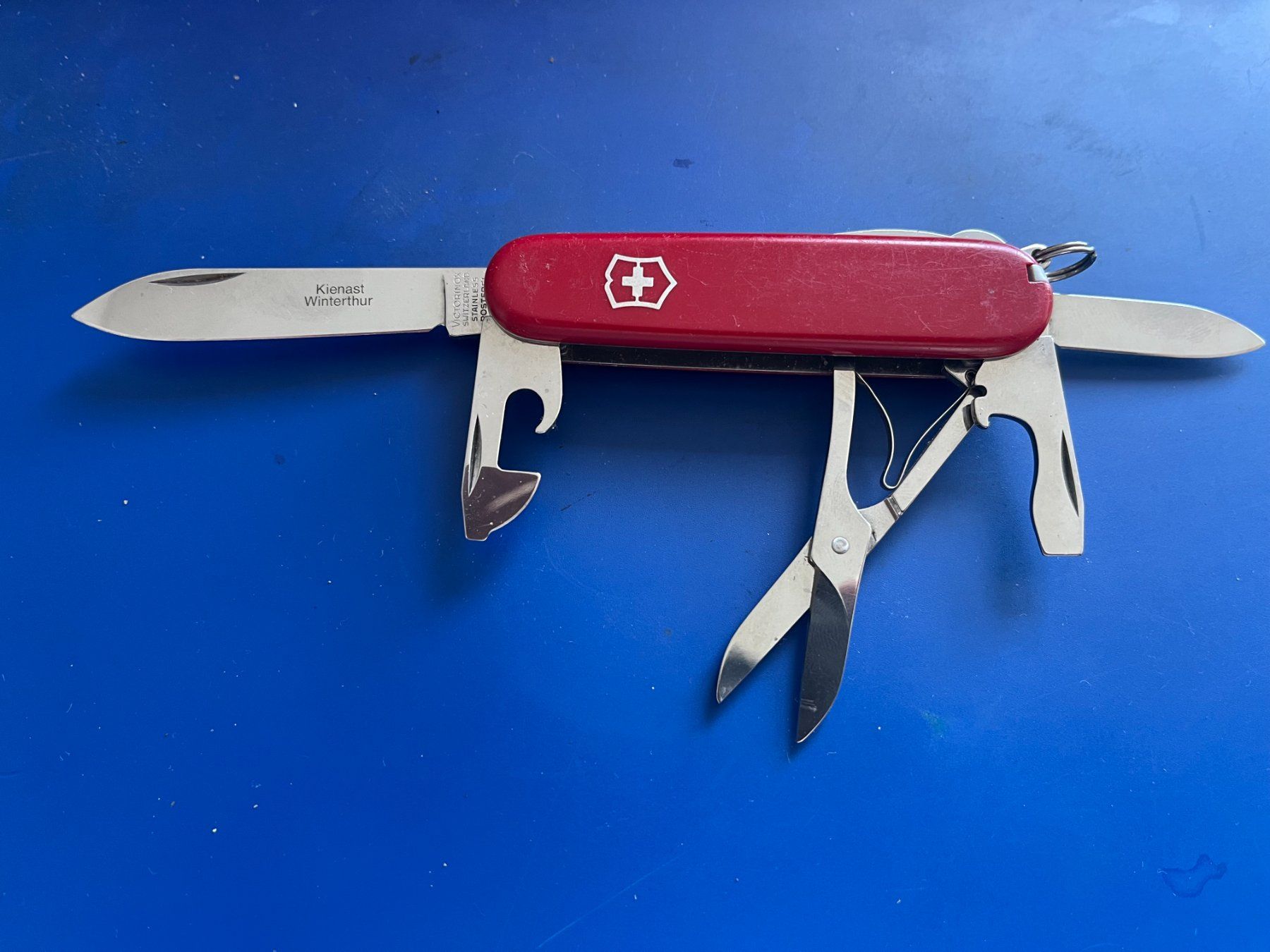 Victorinox Coltelli tascabile: Victorinox Messer mit Werbung auf Klinge – Usato da Dintikon venduto da Redgar58 3