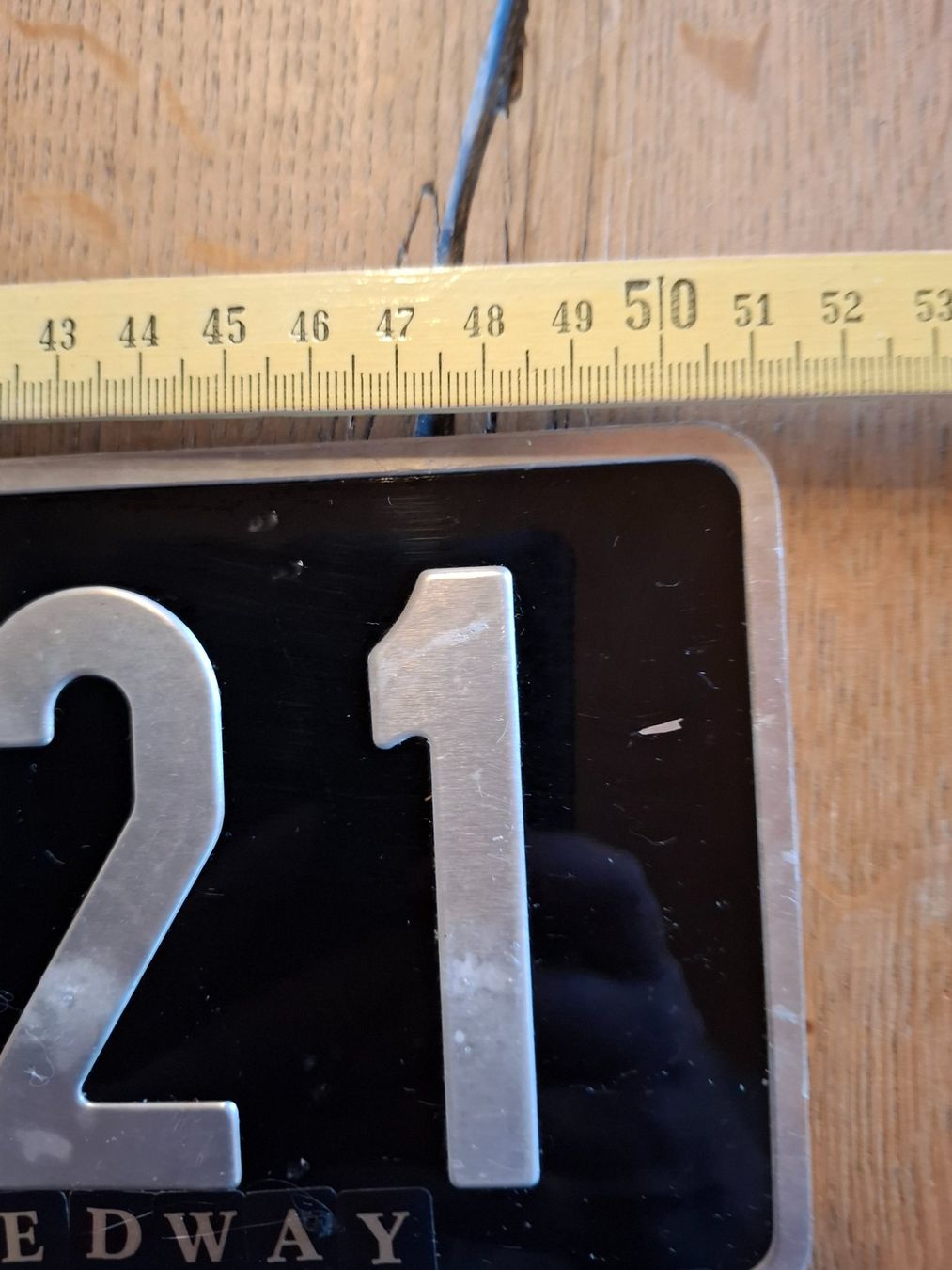 Insegne: Bonanza 621 Speedway Schild – Usato da Schlieren venduto da Norauro 3