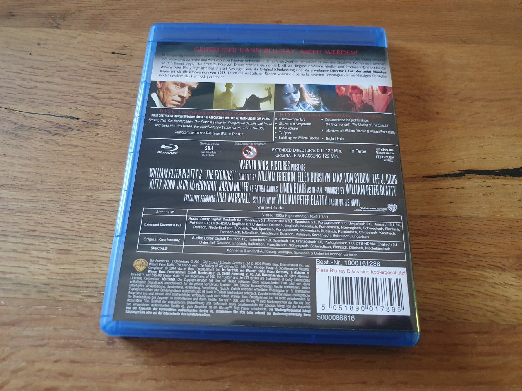Alle DVDs: Der Exorzist - 2 Disc Special Edition - Blu-Ray 2010 – Gebraucht aus Auenstein von Trilos 1