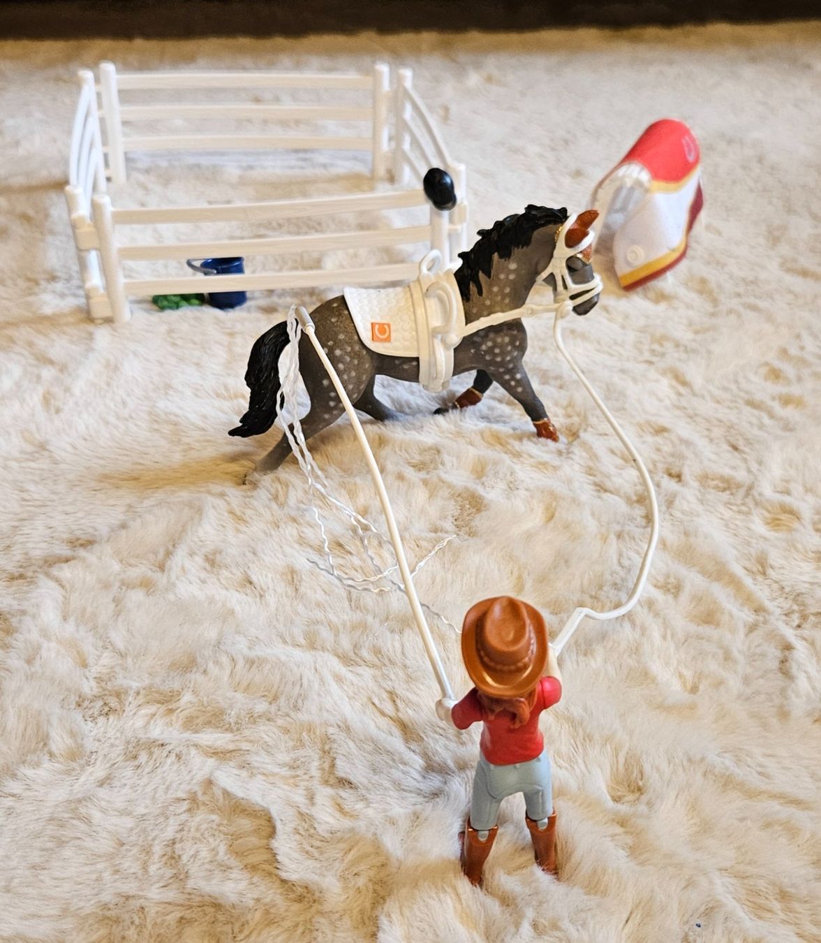 Schleich Giocattoli: Schleich Voltigier Set – Usato da Muolen venduto da xania82