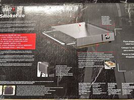 Weber Smokefire Edelstahl-Seitentisch Grill Smoker