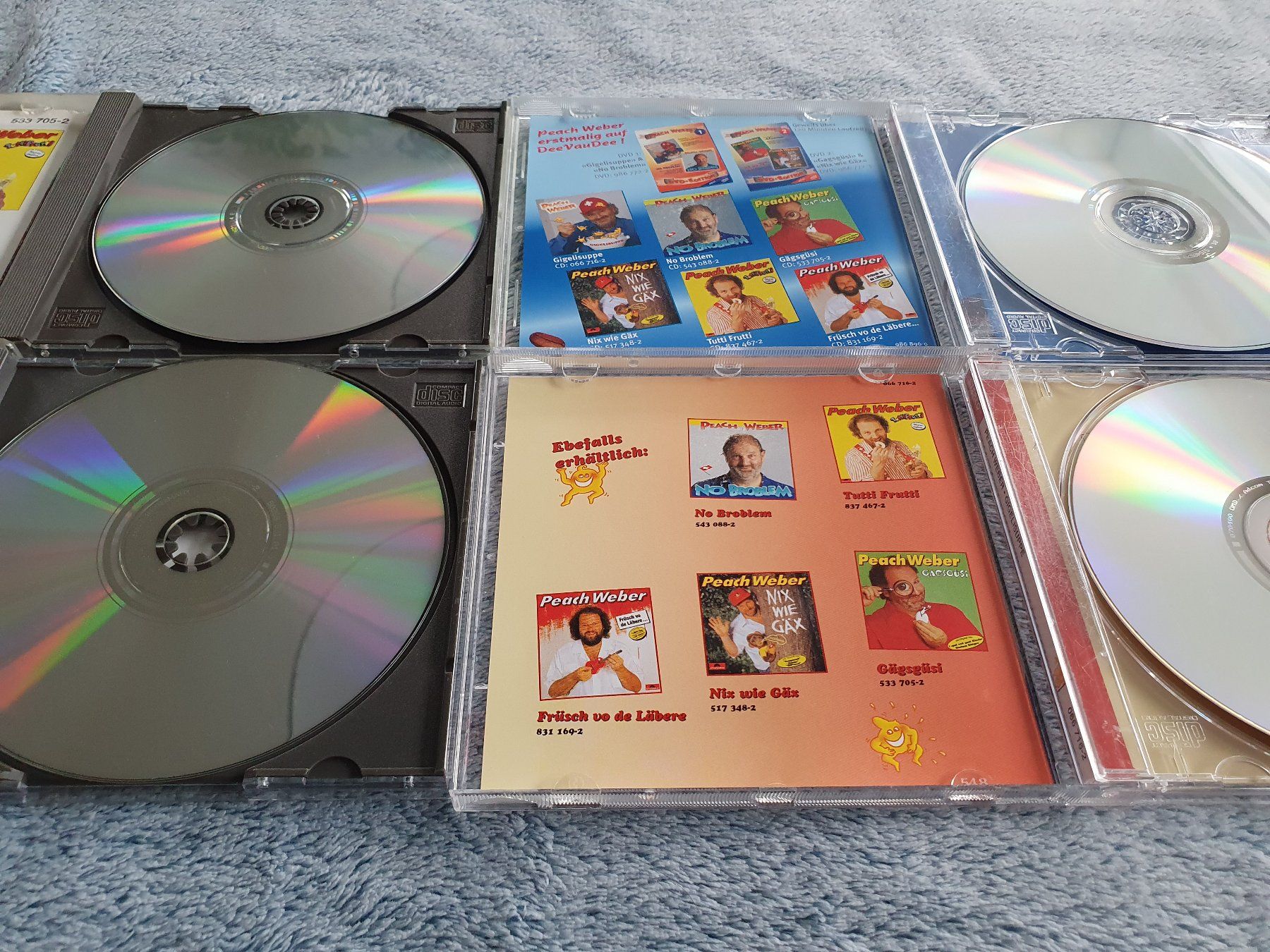 CD: 4 CDs Peach Weber Comedy – Usato da Schlatt TG venduto da Pfusi3 3