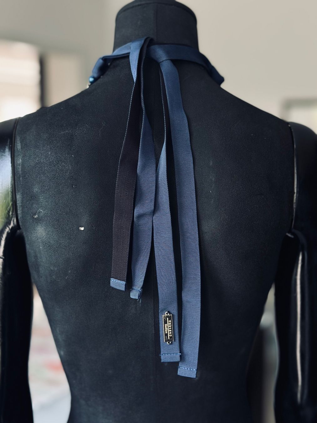 Max Mara Ketten: MaxMara Edle Statement Kette Blau Silber Perlen – Gebraucht aus Zufikon von Modestil365 3