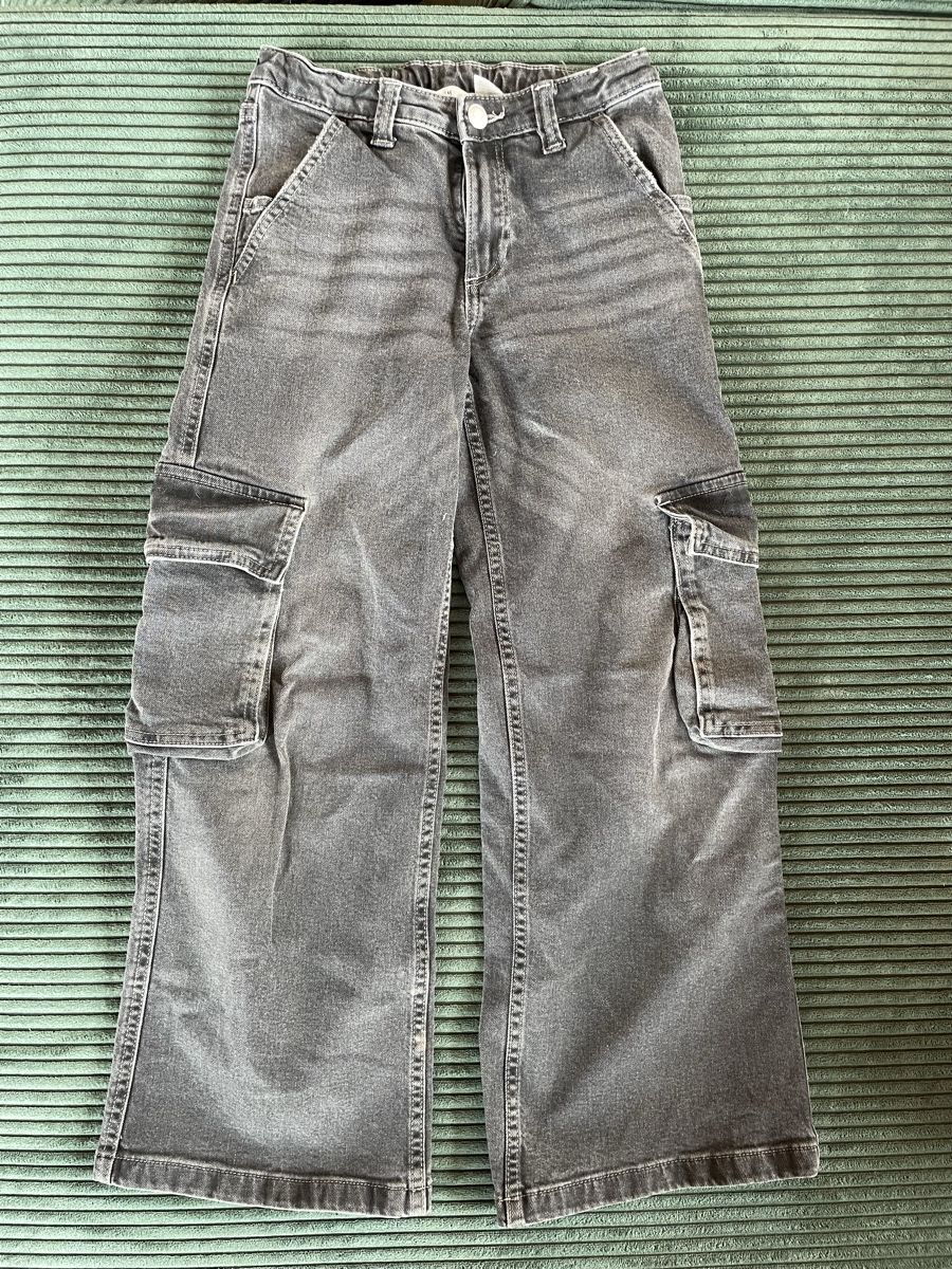 H&M Pantaloni: Jeans wide-leg von H&M Gr. 146 – Usato da Recherswil venduto da jafa74