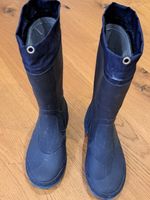Robuste, hohe Kinder-Gummistiefel (dunkelblau, Grösse 32)