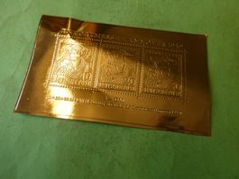 Deutschland Exportmesse Hannover, Goldfolienblock