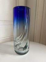 Blaue Glasvase 1.5kg! Top Zustand