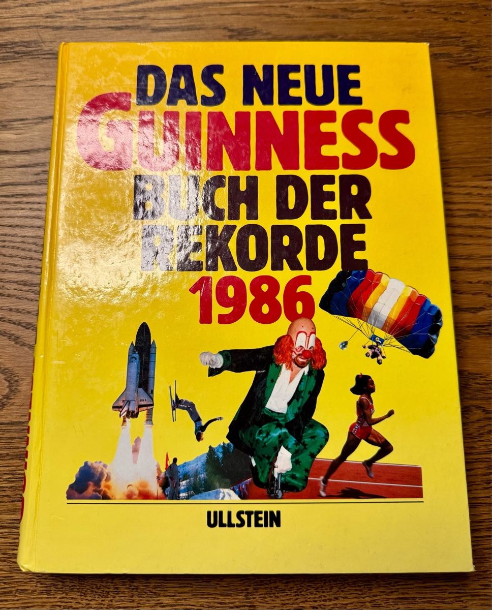 Libri: Guinness Buch der Rekorde 1986 – Usato da Lenzburg venduto da oegl1287