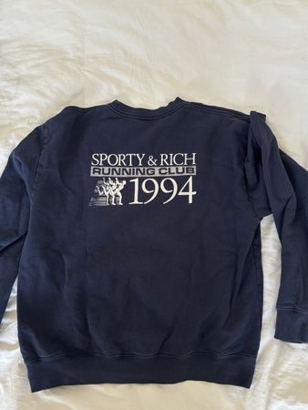 Sporty & Rich Sweatshirt blau 