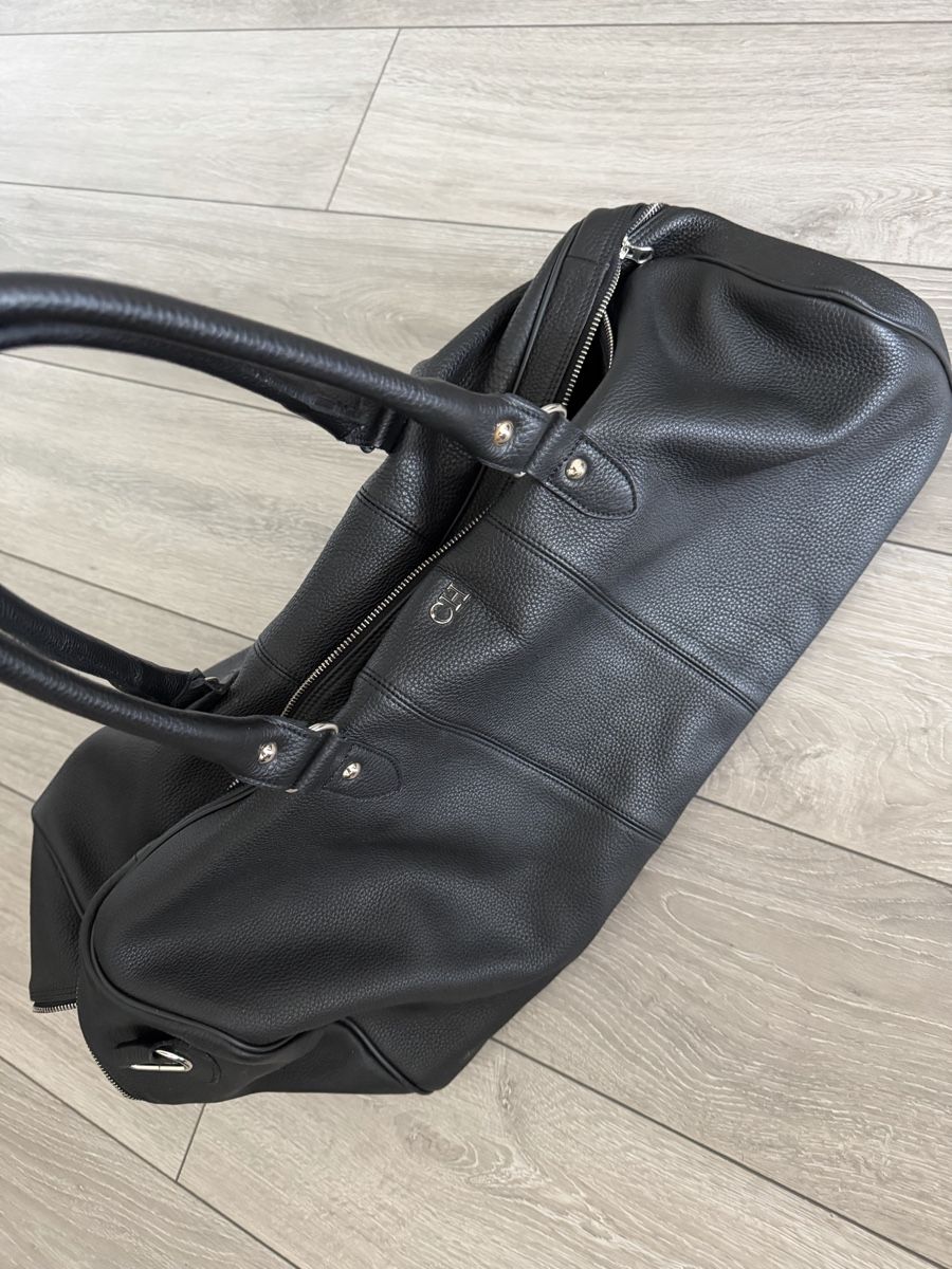 Sacs: Weekender bag black leather – D'occasion à Zürich par buy_d5vz 2