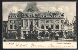 St. Gallen, Schweiz. Bankverein mit Zier