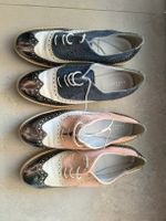 Chaussures femme style richelieu multicouleurs cuir T41
