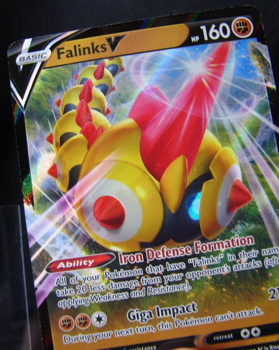 Pokémon Carte collezionabili: Falinks V - Ultra Rare Holo - Mint  /106 – Nuovo (secondo la descrizione) da Rümlang venduto da coh_87ww 3