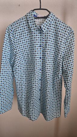 Looxent Bluse XL in Blau Grösse 40