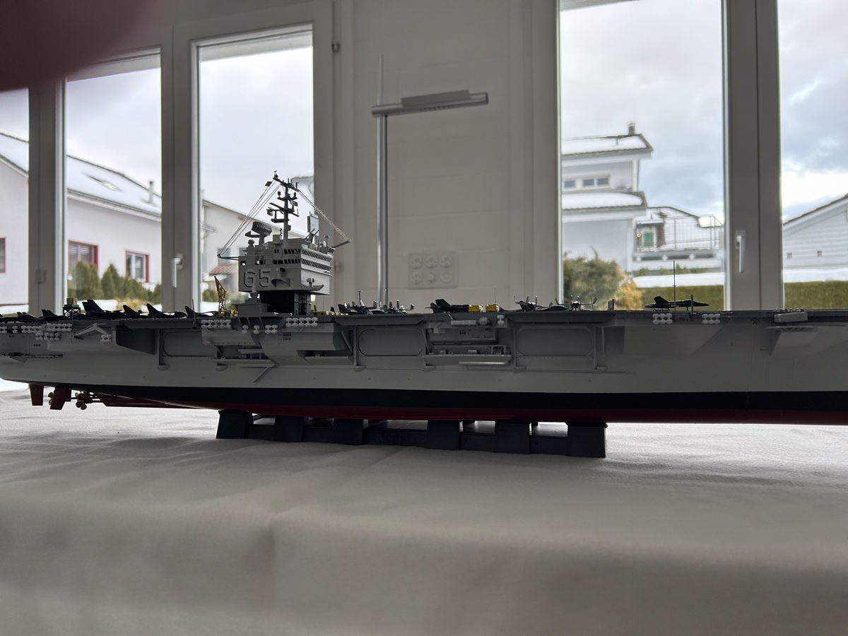 Tamiya Kit di modellismo & Modellini statici: Flugzeugträger Enterprise 1:350, Standmodell – Nuovo (secondo la descrizione) da Bennau venduto da skh01 1