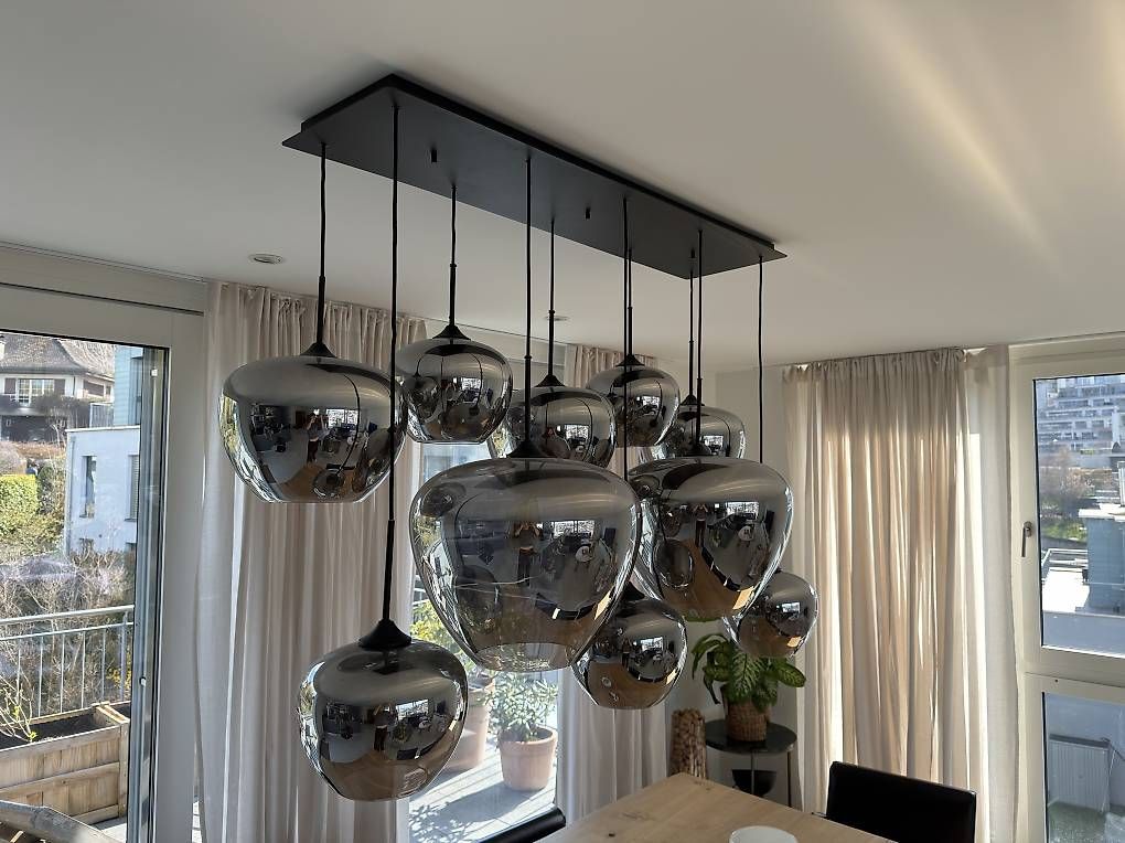 Lampadari & plafoniere: Grosse Hängelampe inklusive Glühbirnen – Usato da Richterswil venduto da ski_7ffp 1