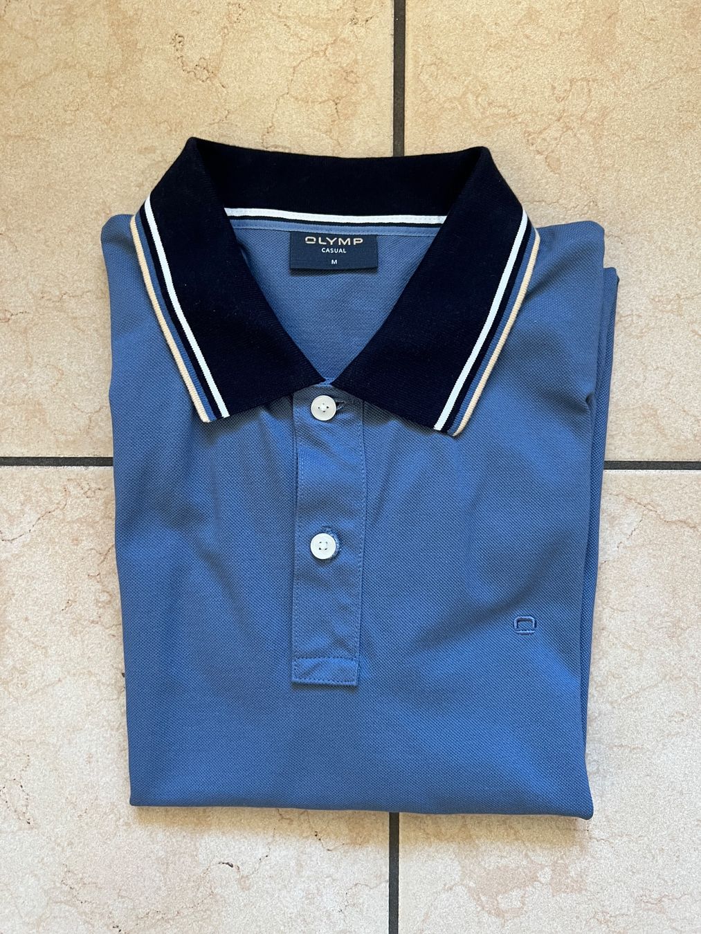 Polo-Shirts: Poloshirt von Olymp Grösse M – Gebraucht aus Brunnen von Bonitoman