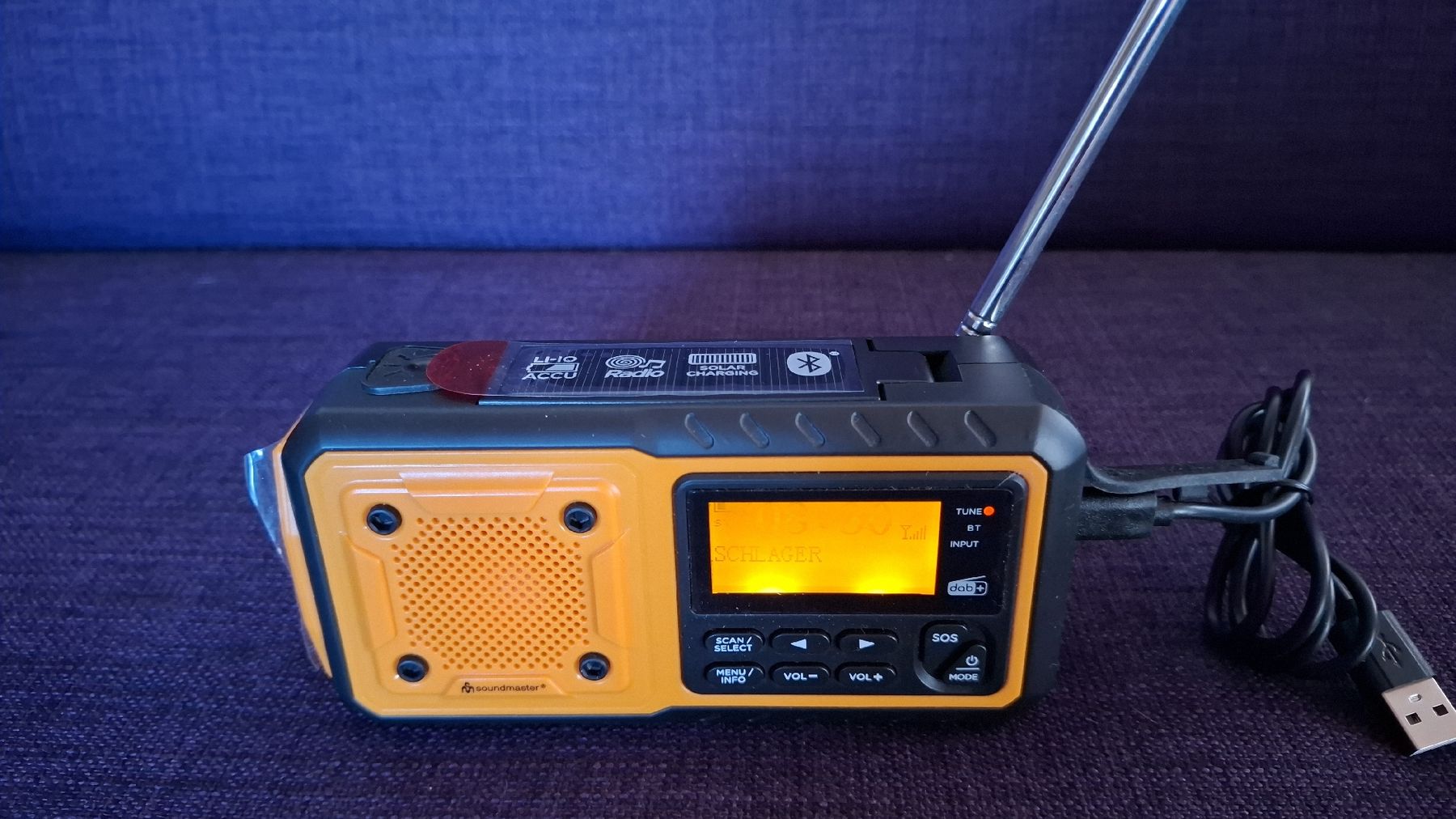 Radios: Soundmaster Notfallradio DAB Plus Bluetooth neuwertig – Neu (gemäss Beschreibung) aus Winterthur von DanielaB07