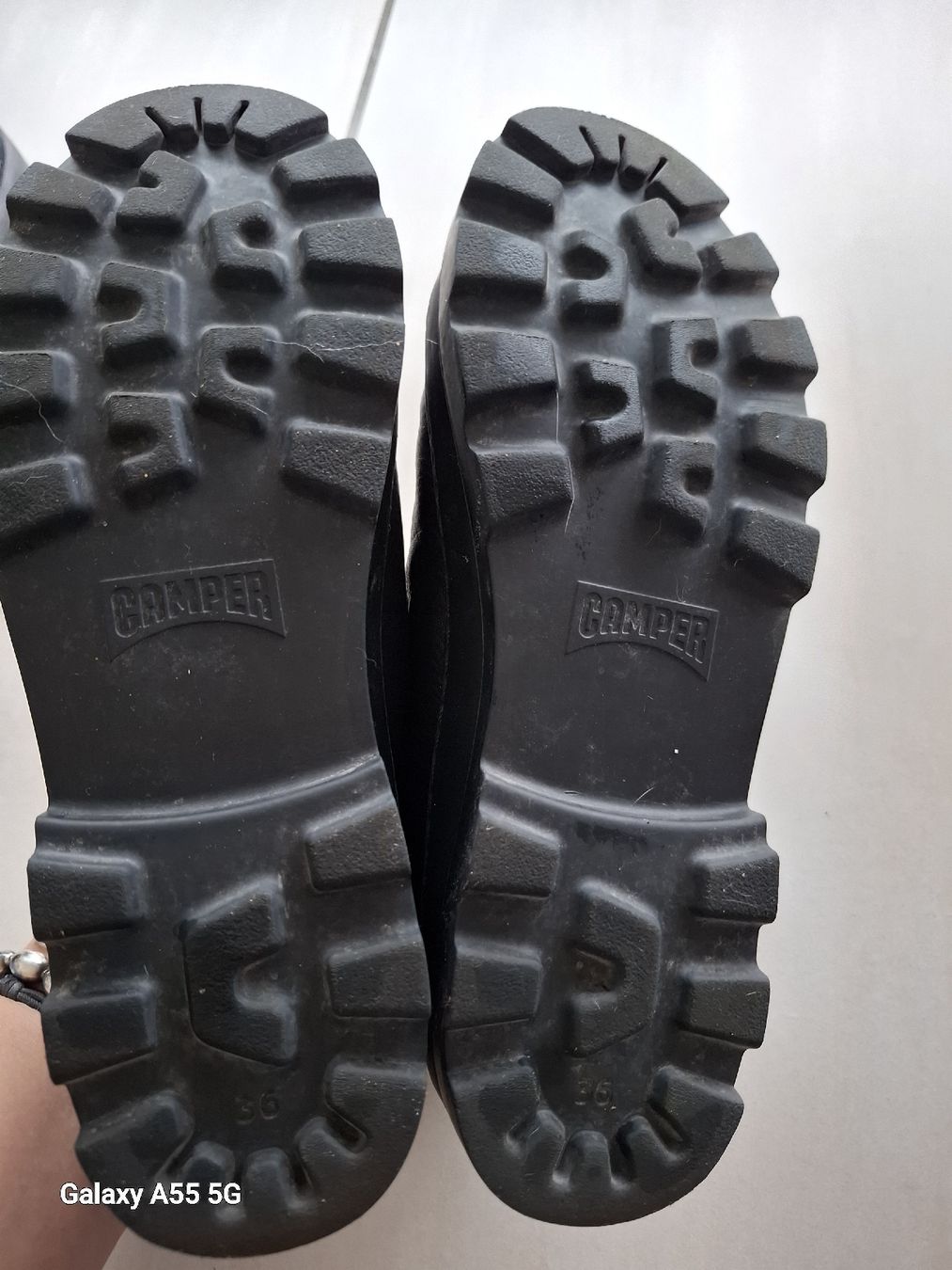 Camper Scarpe da donna: Camper chaussures noires, taille 36, cuir souple – Usato da Payerne venduto da wardi11 6