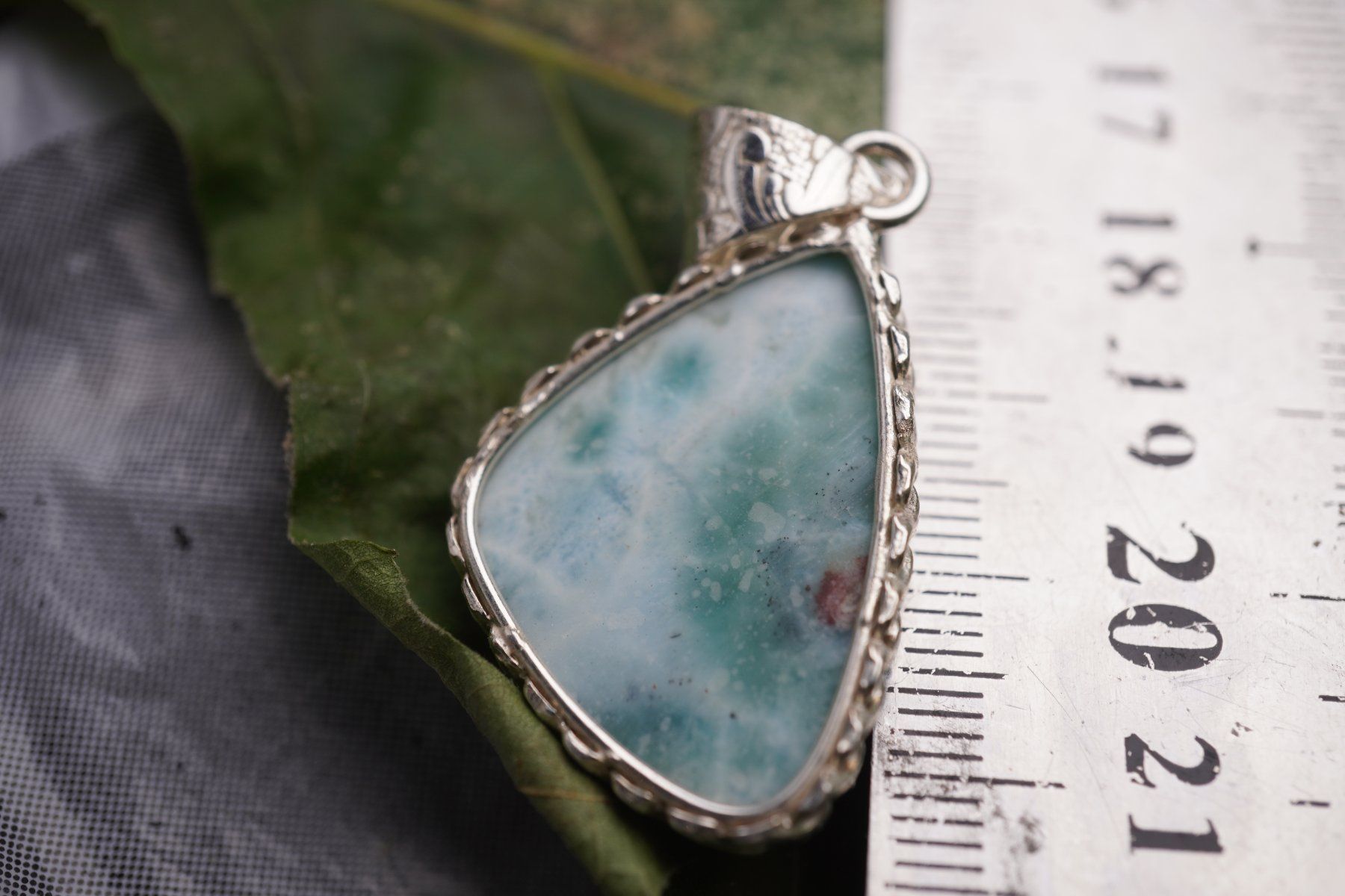 Minerali & Pietre curative: Larimar  Top   Anhänger – Nuovo e nell'imballaggio originale da Eschenbach SG venduto da topstone 4