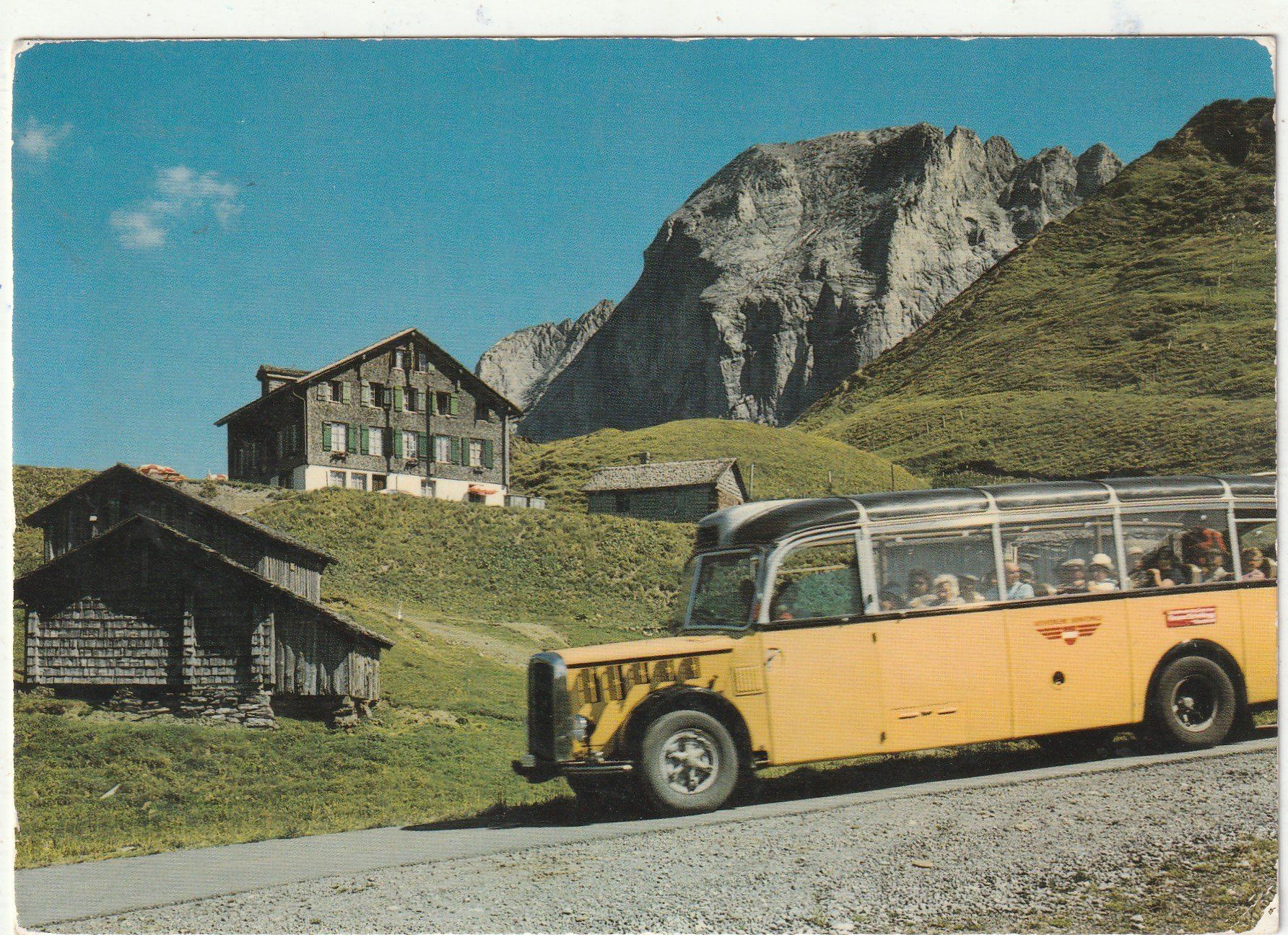 Cartoline postali: Postauto bei Grosser Scheidegg – Usato da Lumbrein venduto da made02