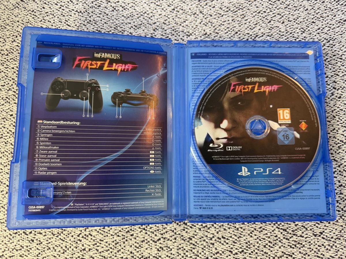 Spiele: Infamous First Light - PS4 spiel – Gebraucht aus Rombach von vir_2dsd 2