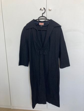 Elegantes Wollkleid von Nele, Grösse 38