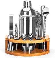 Cocktail Shaker Mit StäNder 12 Teiliges