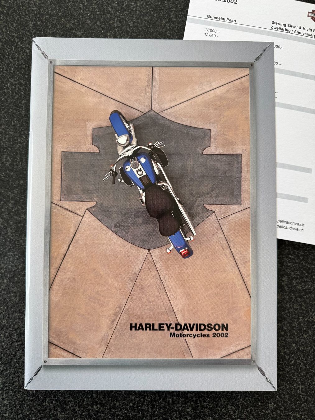 Documenti: Harley-Davidson Katalog, Prospekt, Broschüre von 2002 – Usato da Niederhasli venduto da Berno