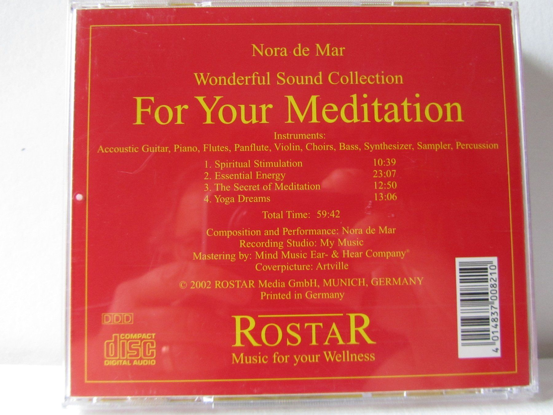 CDs: Micki Meuser, Nora de Mar, 3 CD, relaxation + Meditation – Gebraucht aus Weiningen ZH von dietsch57 3