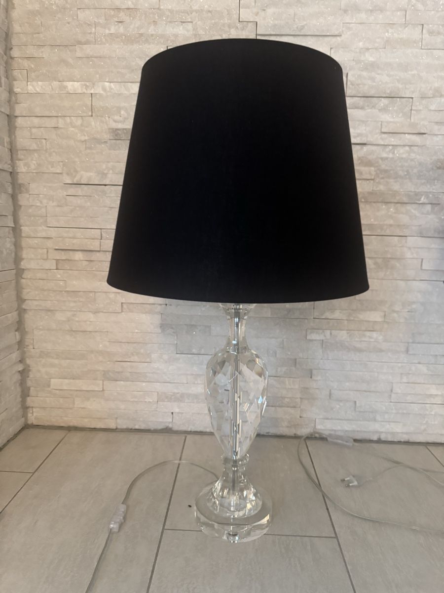 Maisons du monde Lampade: 2 x Designer Glass Tischlampe – Usato da Pfungen venduto da alfisti37 5