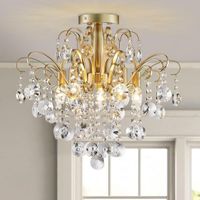 Kronleuchter Kristall Deckenlampe Deckenleuchte Ø50 cm E14