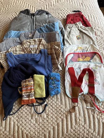 15-teilg. Knabenkleider-Paket Gr. 80