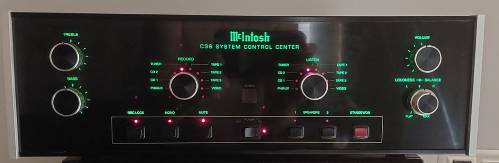 Préamplificateur McIntosh C38 | Acheter sur Ricardo